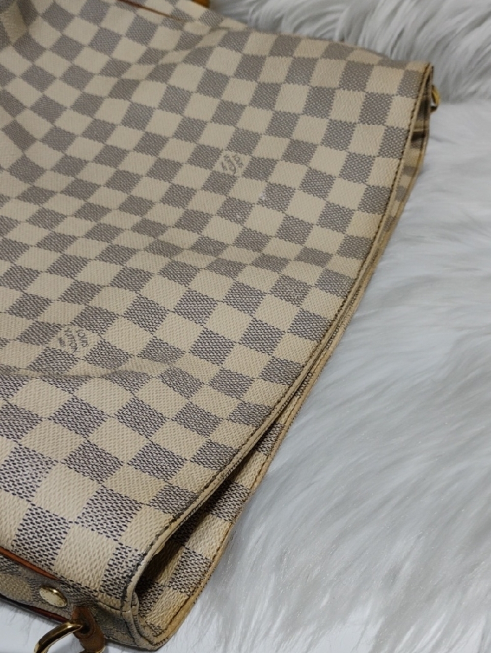SALE! Louis Vuitton Damier Azur Sophie 2/Way Shoulder Bag W/DB & Strap - Picture 14 of 16